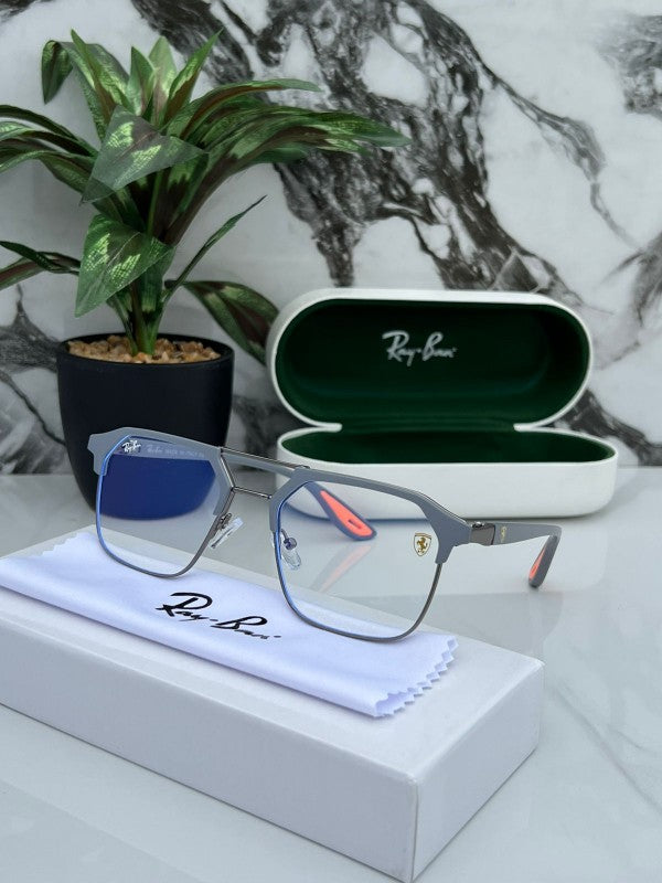 Ray Ban Grey Clear For Daily Causal Evergreen UV Protected For Unisex