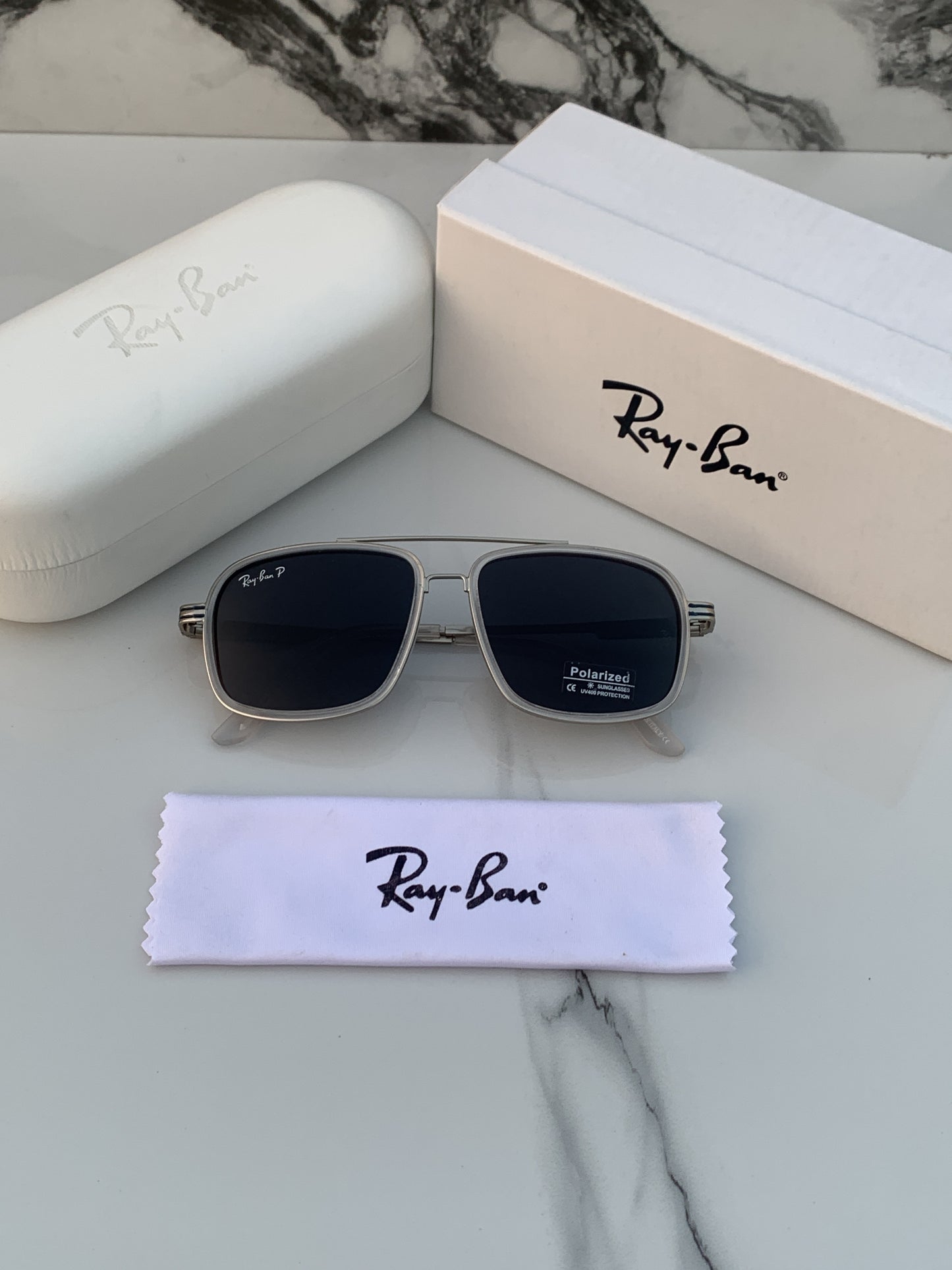 Ray Ban Fancy Sunglass For Daily Causal Evergreen UV Protected For Unisex