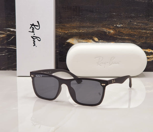 New Vintage Branded Ray-Ban With 100% UV Square 4487 Trendy luxury Men & Women Sunglass
