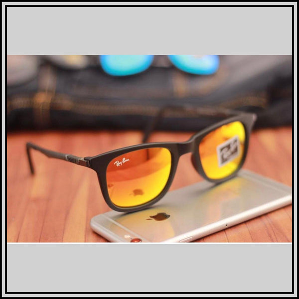 RAY-BAN Orange & Black ( 4287 ) New 26-mm Men's Sunglasses.