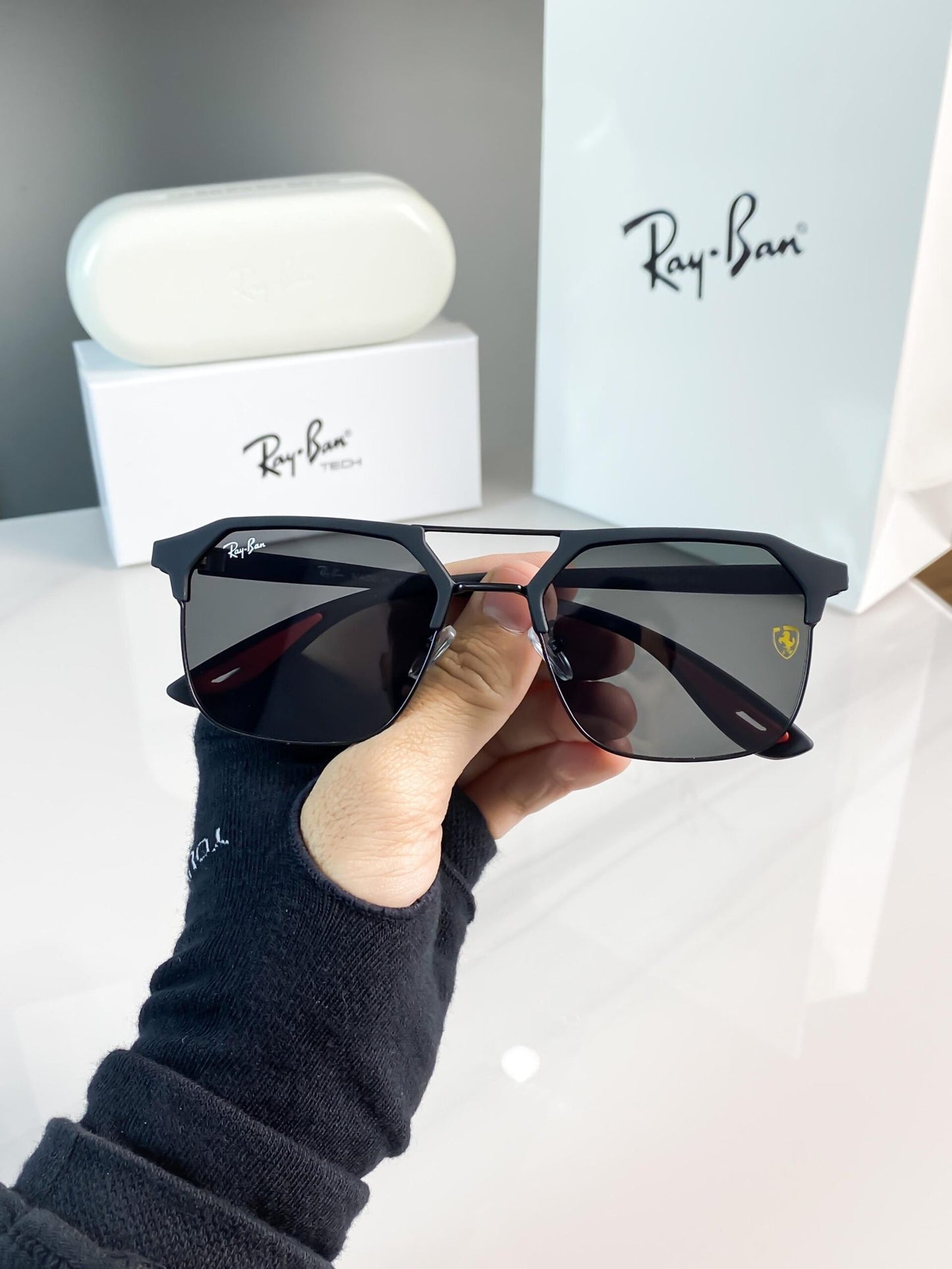 Ray Ban Urban Edge Trendy Sunglasses for Men & Women