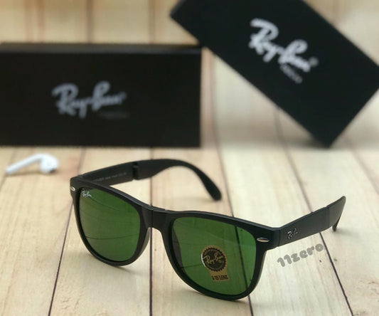 Ray-Ban (RB) New Luxury Green & Black 650 Wayfarer Master Pcs Sunglass For Unisex