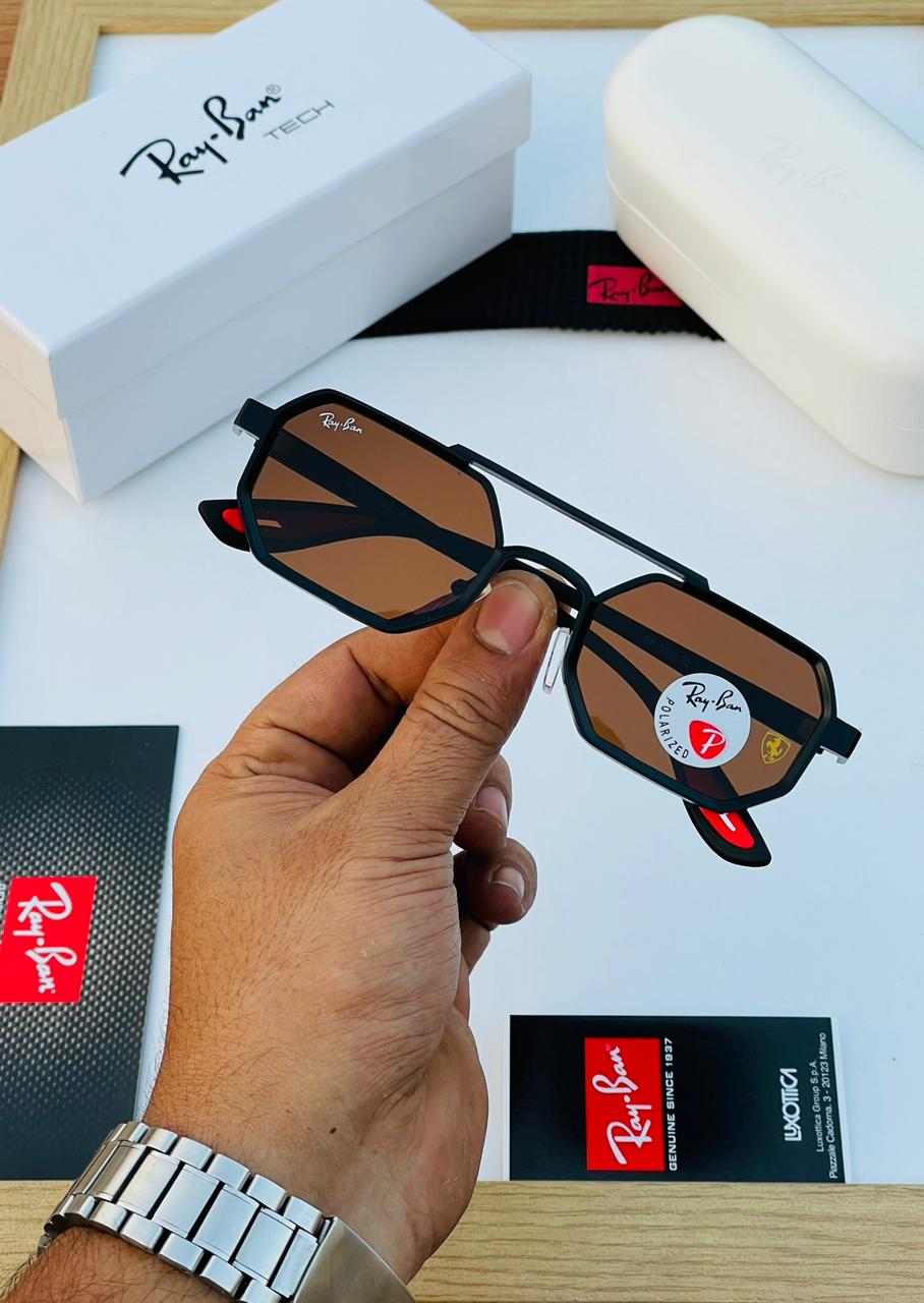 Ray Ban Fancy Sunglass For Daily Causal Evergreen UV Protected For Unisex