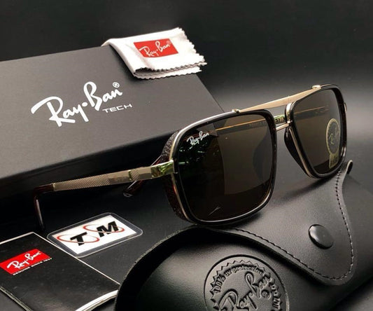 Ray-Ban New Stylish Arrival Brown & Gold 4413 Master Pcs Sunglasses For Men and Women.