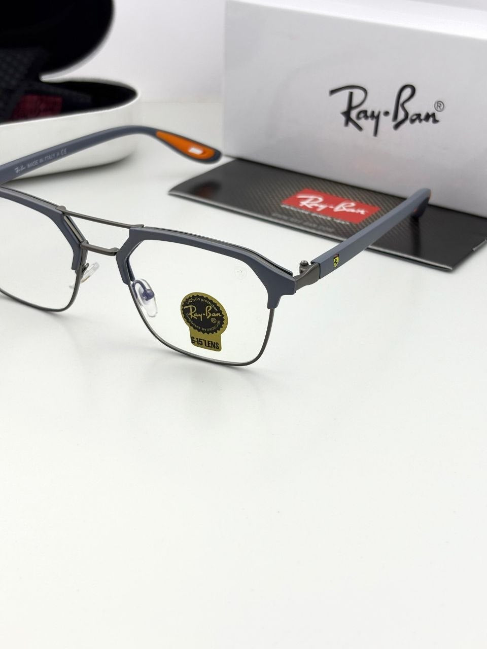 Ray Ban Grey Urban Edge Trendy Eyewear for Men & Women
