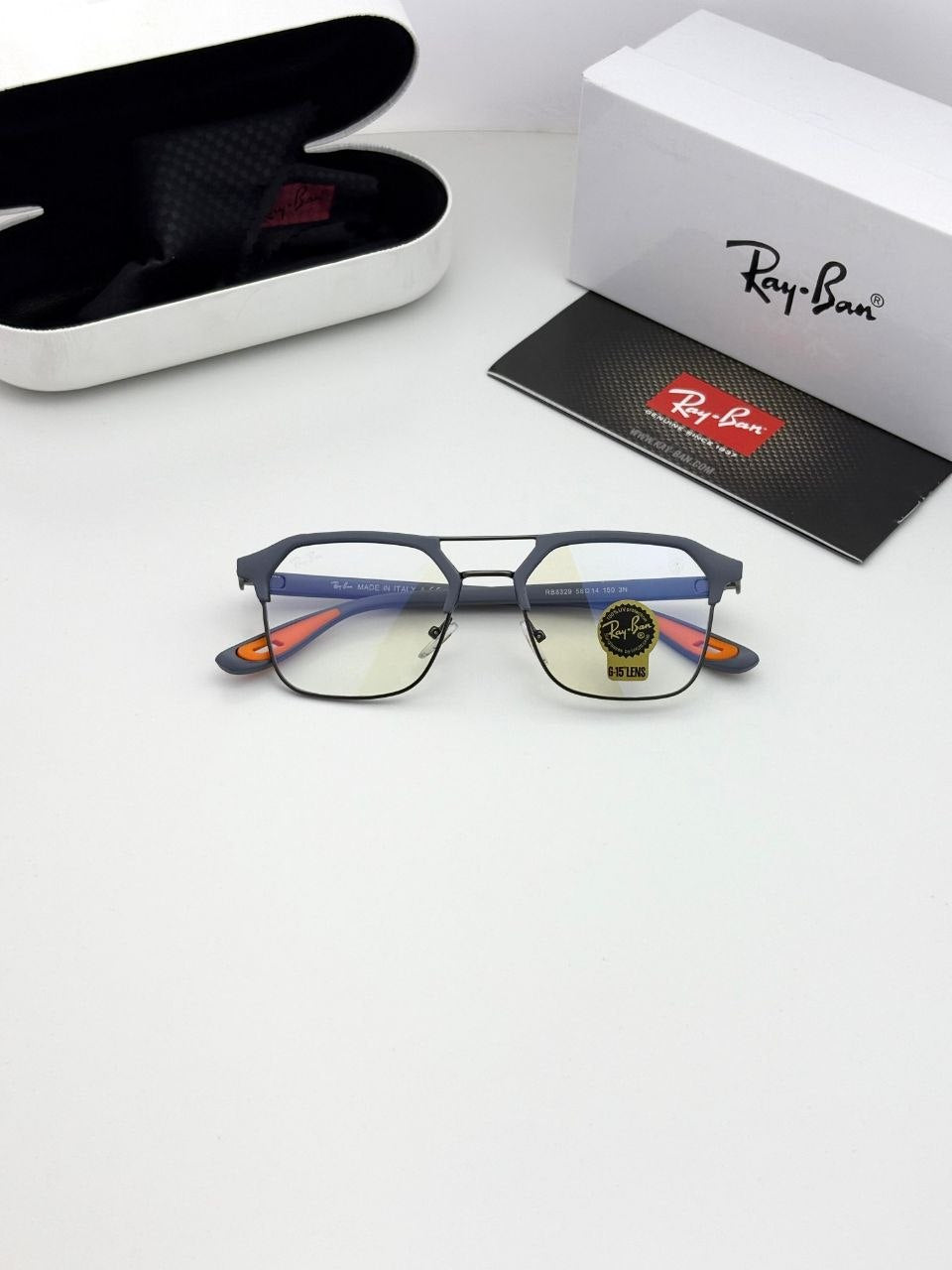 Ray Ban Grey Urban Edge Trendy Eyewear for Men & Women