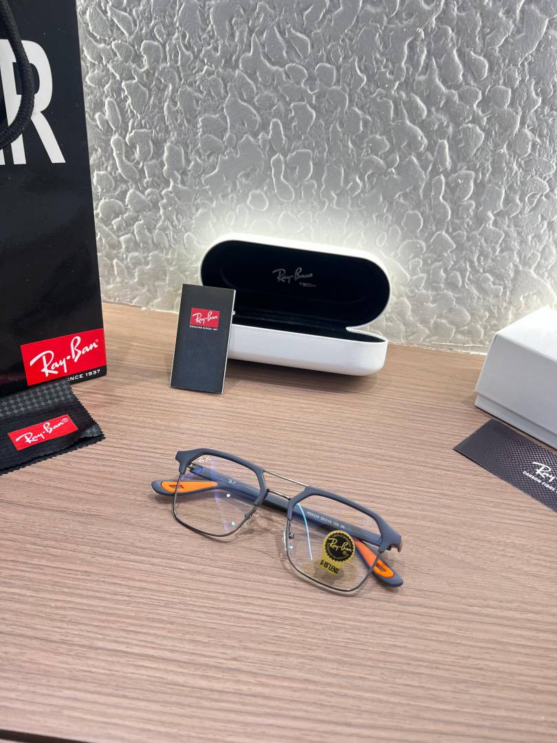 Ray Ban Grey Clear For Daily Causal Evergreen UV Protected For Unisex